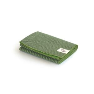 Yoga towel ReYoga - GRIPPY BOO green