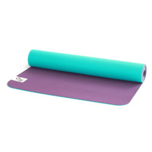 Yoga mat ReYoga - Free LIGHT 3 mm turqoise/purple